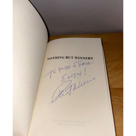 Nothing But Winners Hardcover Book 1984 By Pat Williams & Ken Hussar Signed - Picture 9 of 15